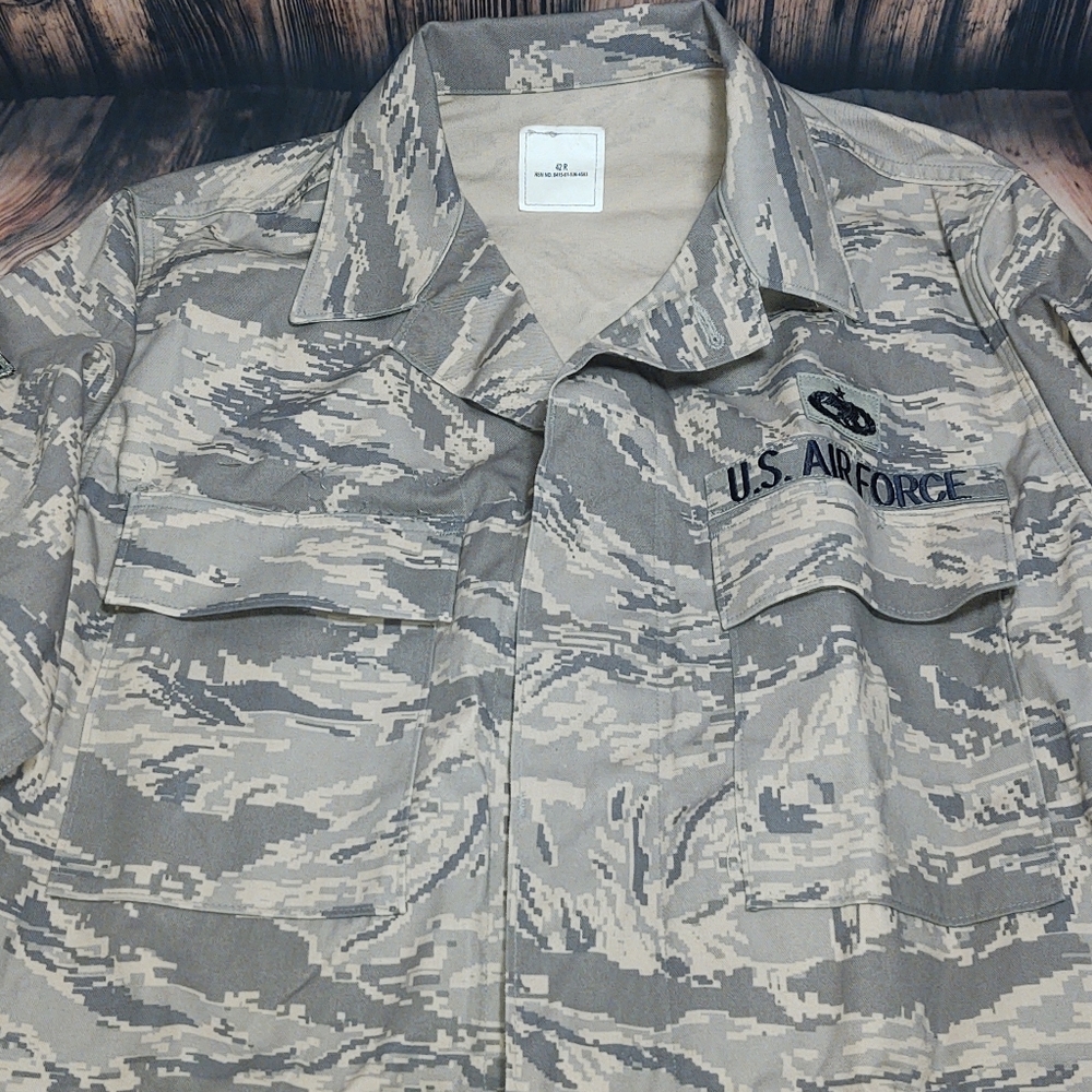 Mens Air Force Camo shirt